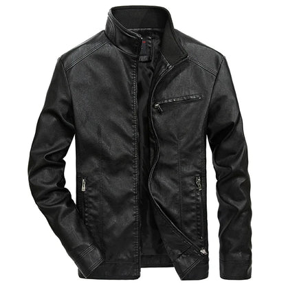 Casual Leather Jacket | Last Day 80% Off!