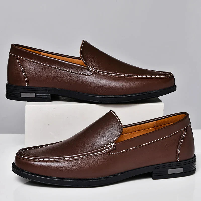 Dane Genuine Leather Loafers | Last Day 80% Off!