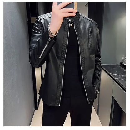 Elegant Leather Jacket | Last Day 80% Off!