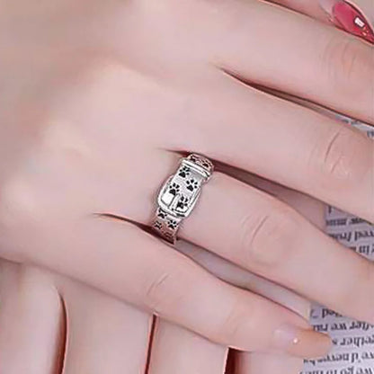 Cute and Stylish Dog-Inspired Collar Ring | Last Day 80% Off!