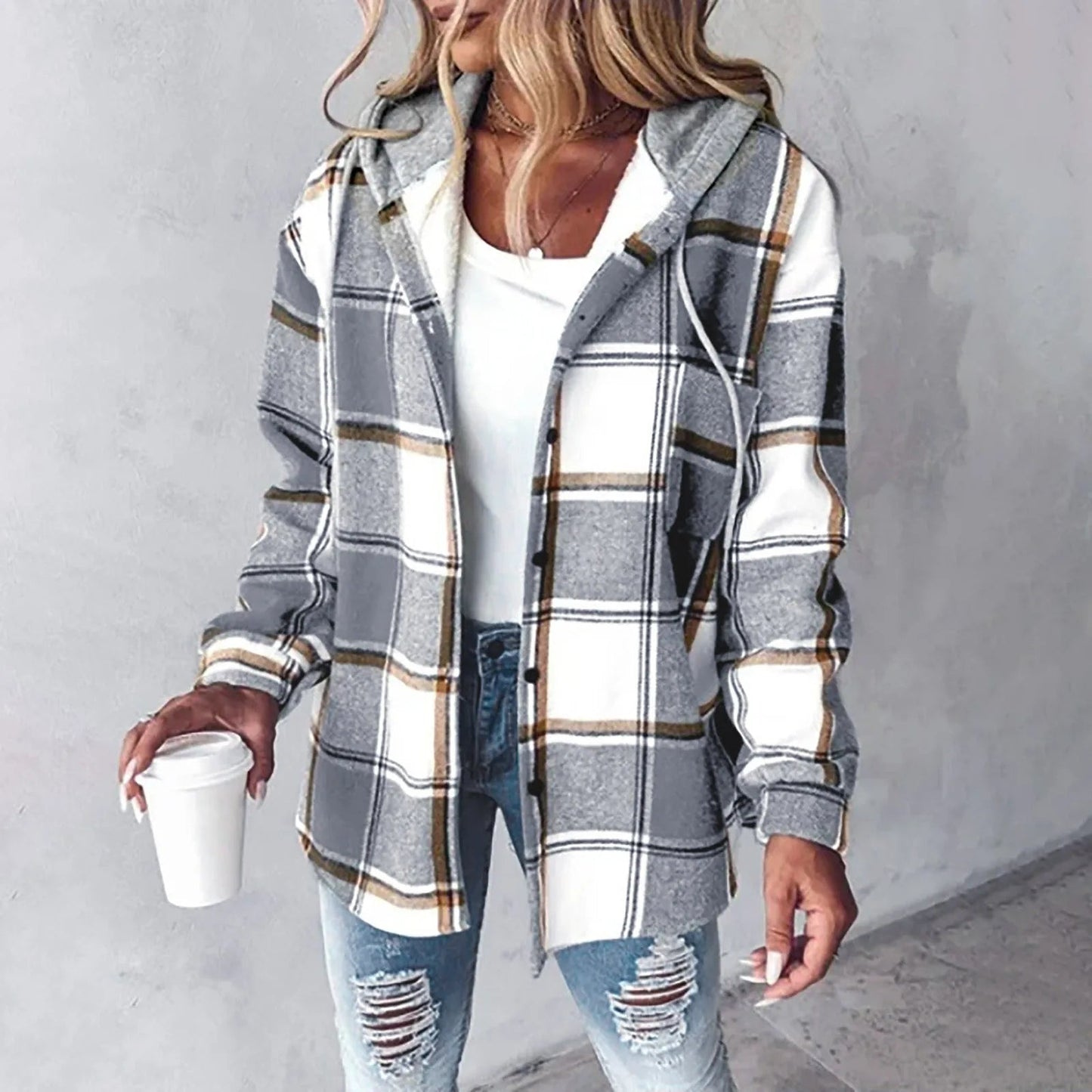 Lena™ - Classic Check Jacket | Last Day 80% Off!