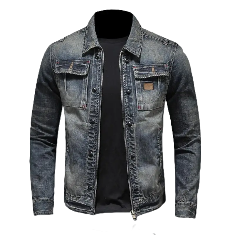 Carlo | Retro Denim Jacket | Last Day 80% Off!