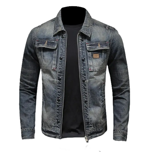 Carlo | Retro Denim Jacket | Last Day 80% Off!