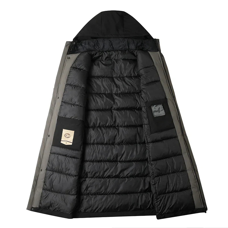 Roma Modern Down Trench Coat | Last day 80% off!