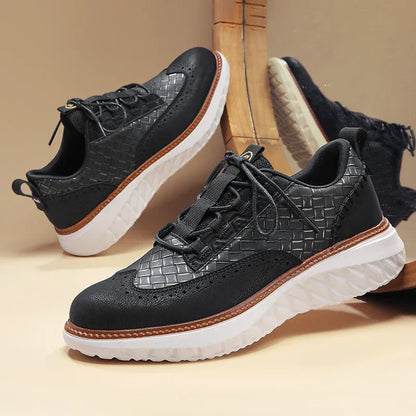Oxford Ridge Leather Sneakers | Last day 80% off!
