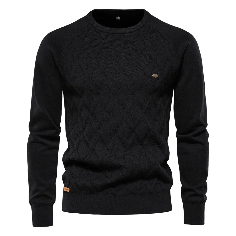 Wilson | Men's Sweater with Check Pattern | Last Day 80% Off!