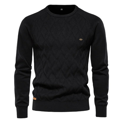 Wilson | Men's Sweater with Check Pattern | Last Day 80% Off!