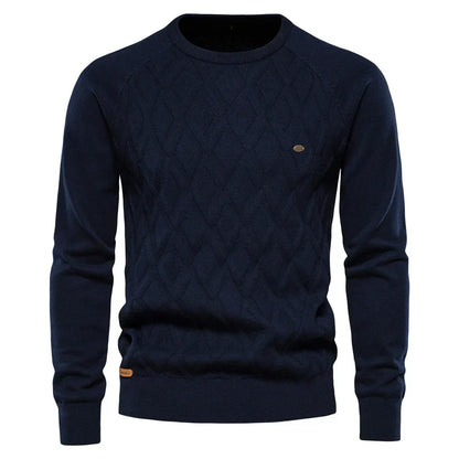 Wilson | Men's Sweater with Check Pattern | Last Day 80% Off!