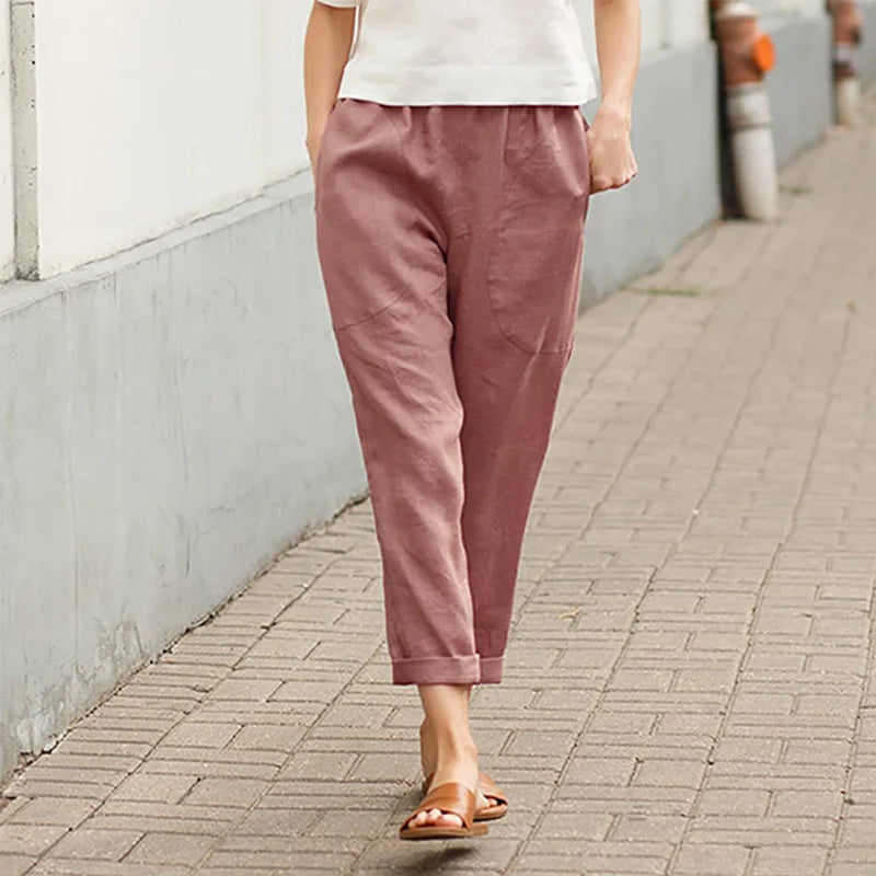 Crissa™ - Loose Pocket Trousers | Last Day 80% Off!