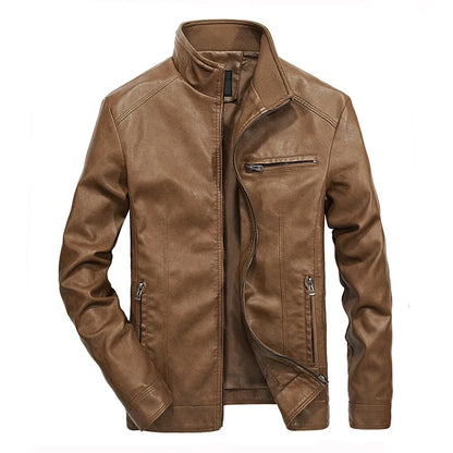 Casual Leather Jacket | Last Day 80% Off!