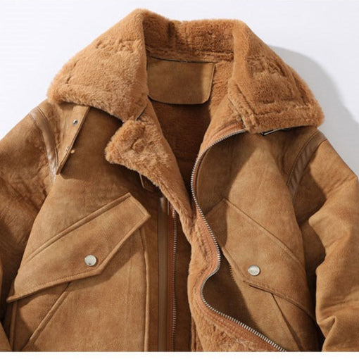 Shearling Moto Jacket | Last day 80% off!
