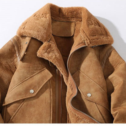 Shearling Moto Jacket | Last day 80% off!