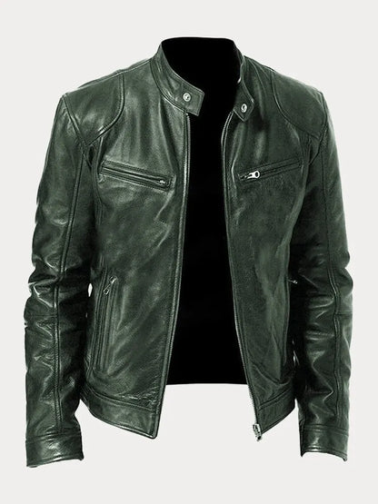 Tobias™ – Casual Leather Spring Jacket | Last Day 80% Off!