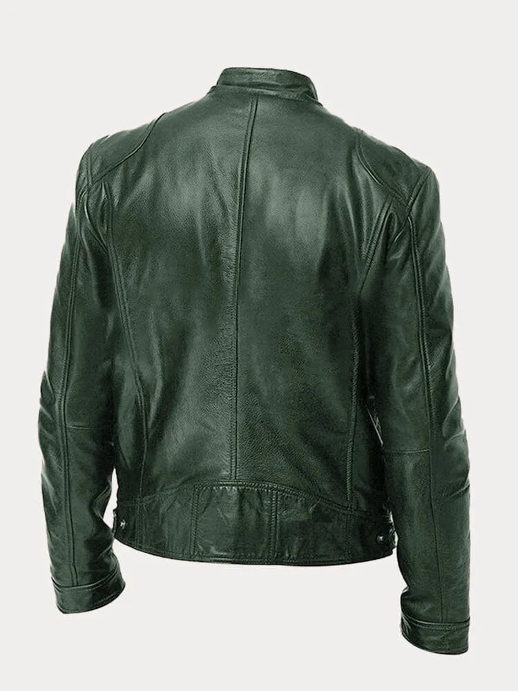 James | Stylish Leather Jacket | Last Day 80% Off!