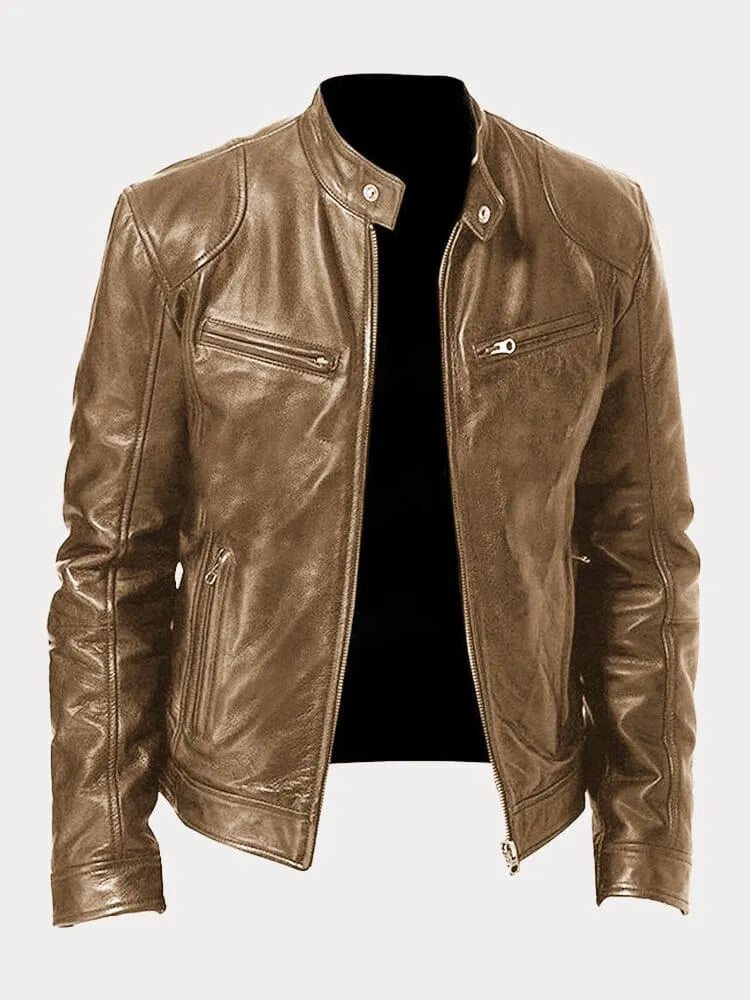 Tobias™ – Casual Leather Spring Jacket | Last Day 80% Off!