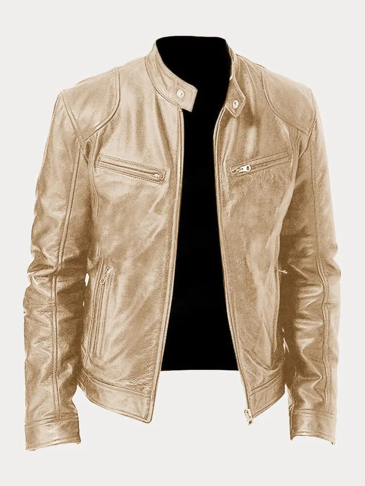 Tobias™ – Casual Leather Spring Jacket | Last Day 80% Off!