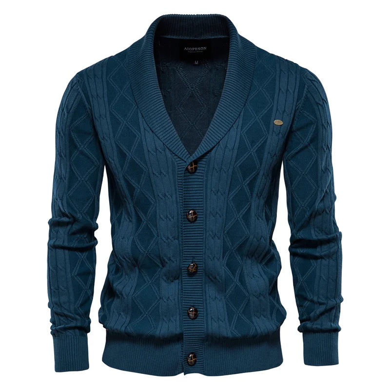 Wilson | Men's Cardigan with Button Closure | Last Day 80% Off!