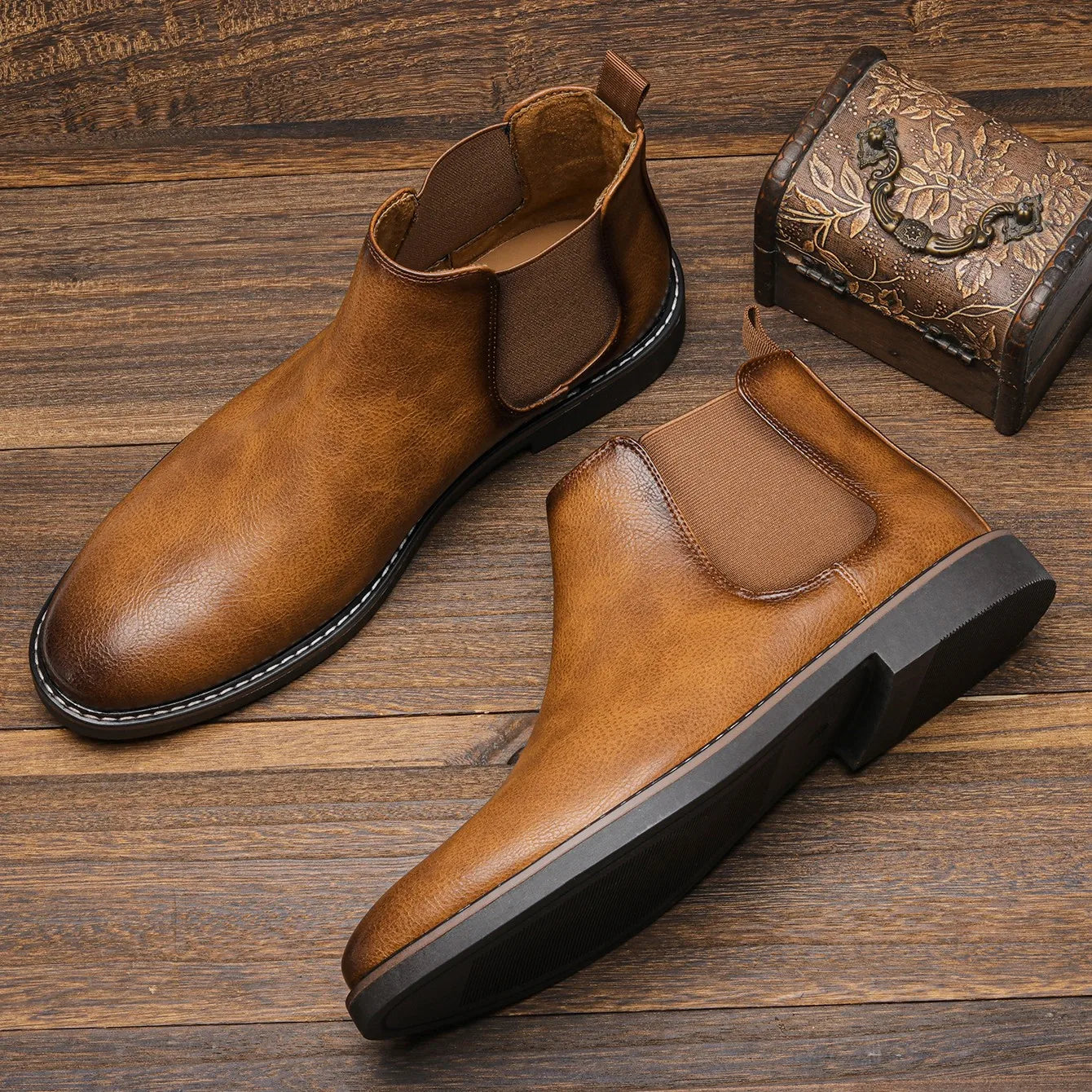 Toby | Timeless Chelsea Boots | Last Day 80% Off!