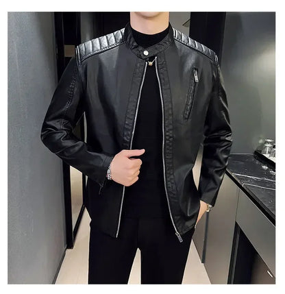 Elegant Leather Jacket | Last Day 80% Off!