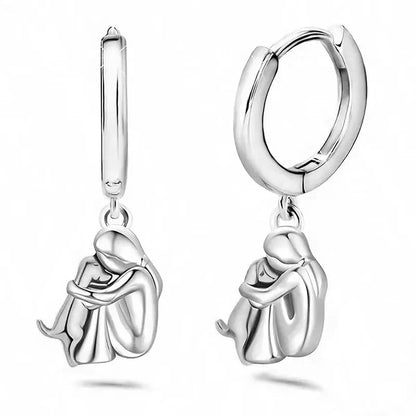 Olivia & Ivy | Dog Embrace Earrings | Last Day 80% Off!