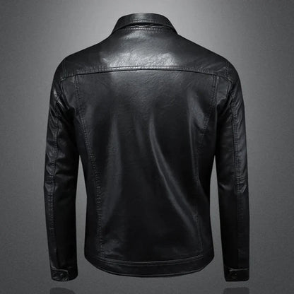 Harvey – Classic Leather Jacket | Last day 80% off!