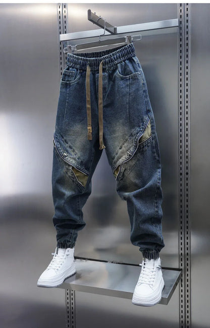Laurent™ | Baggy Denim Pants with Belt | Last Day 80% Off!