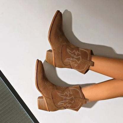 Eira - Belle Western Boots | Last Day 80% Off!