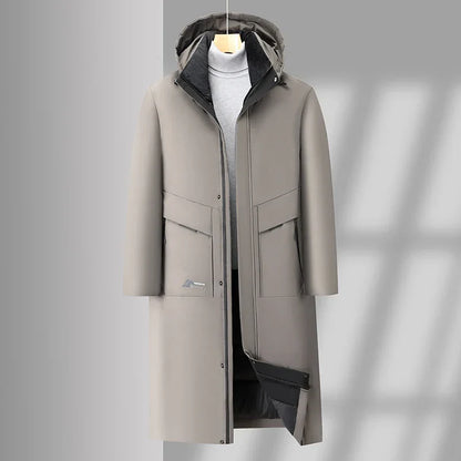 Roma Modern Down Trench Coat | Last day 80% off!