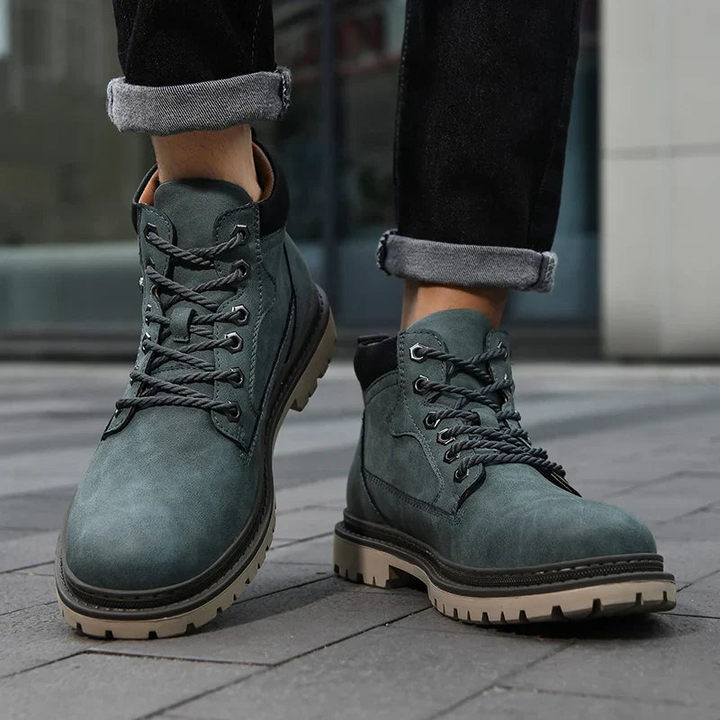 Lysaro - Urbanite Leather Boots | Last Day 80% Off!