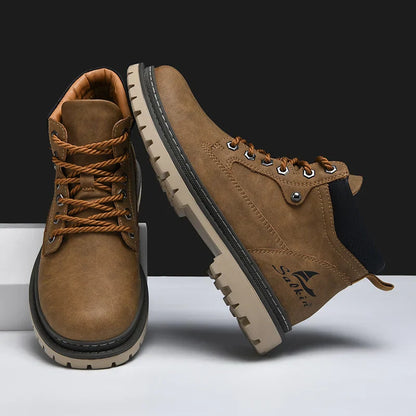 Lysaro - Urbanite Leather Boots | Last Day 80% Off!