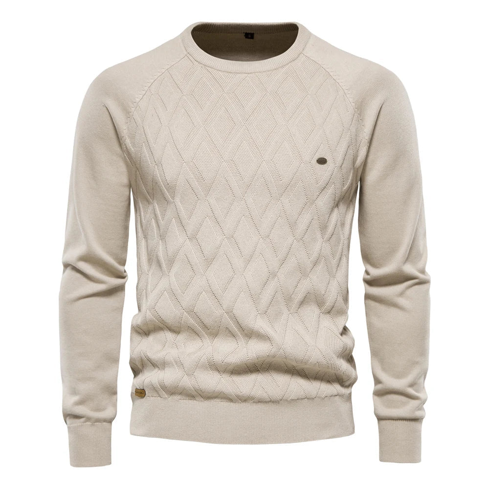 Wilson | Men's Sweater with Check Pattern | Last Day 80% Off!