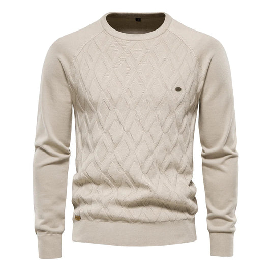Wilson | Men's Sweater with Check Pattern | Last Day 80% Off!