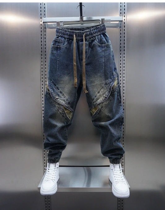Laurent™ | Baggy Denim Pants with Belt | Last Day 80% Off!
