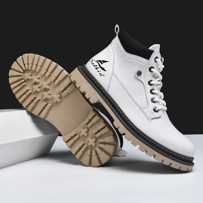 Lysaro - Urbanite Leather Boots | Last Day 80% Off!