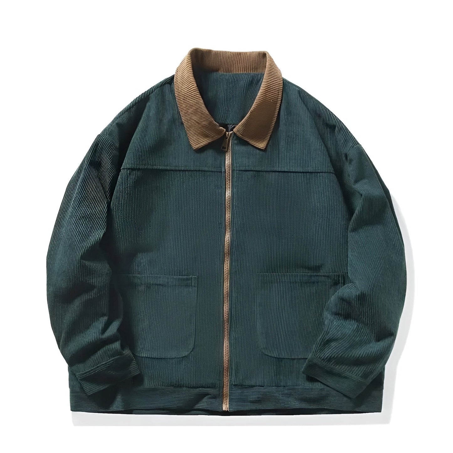Montana Corduroy Color Block Jacket | Last day 80% off!