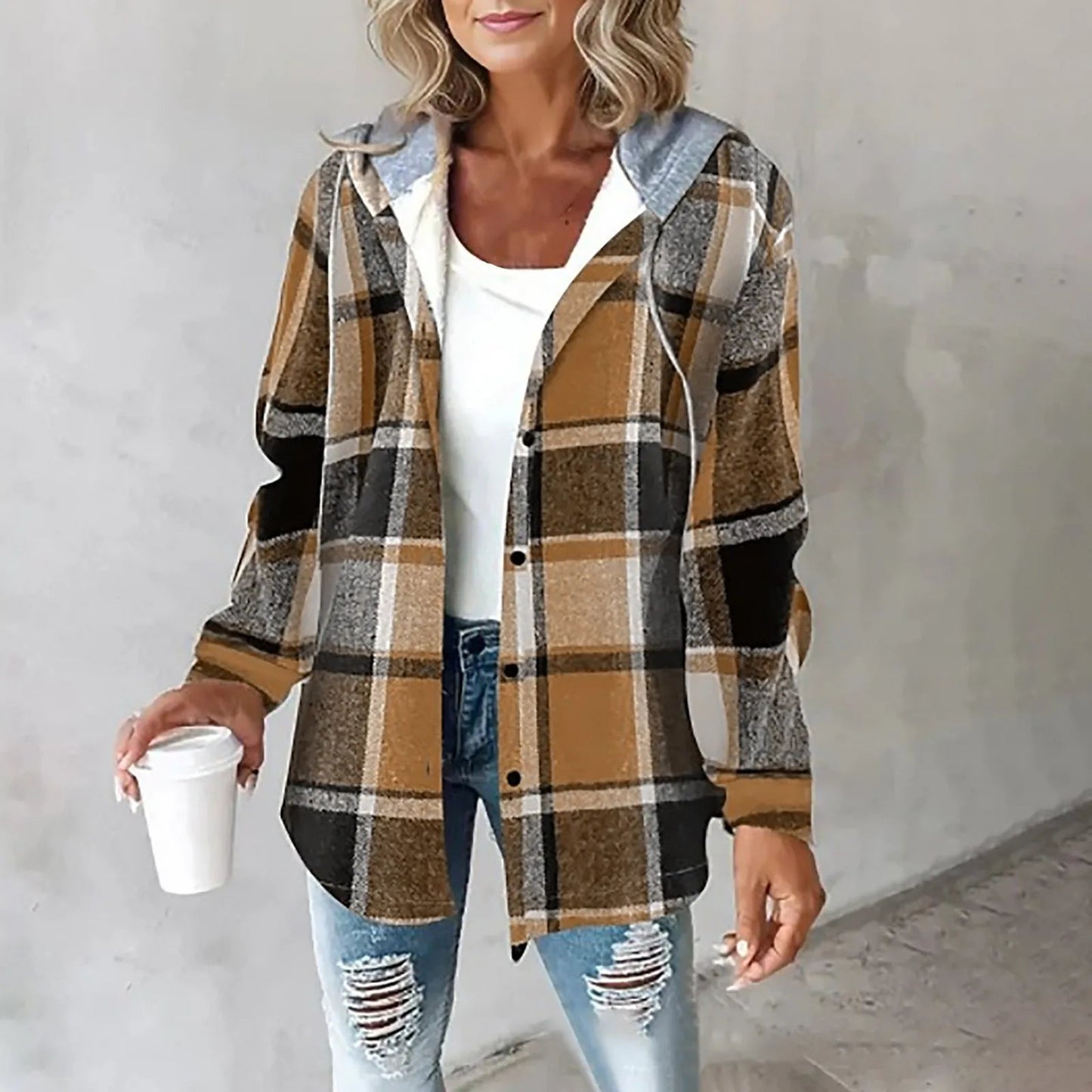 Lena™ - Classic Check Jacket | Last Day 80% Off!