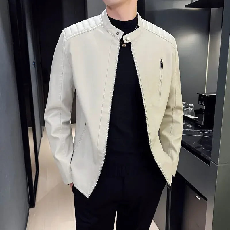 Elegant Leather Jacket | Last Day 80% Off!