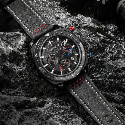 Luxury Quartz Sport Chronograph Watch™ - Wilson | Last Day 80% Off!