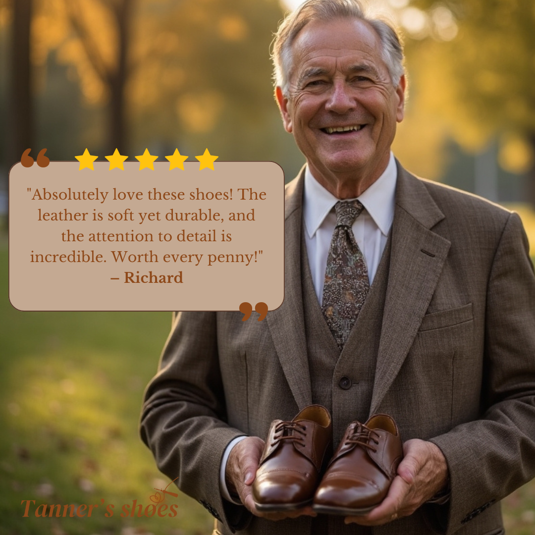 Mark | Classic retro leather boots for men | Last day 80% off!