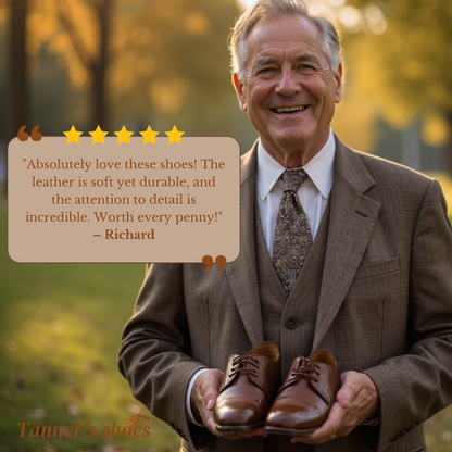 Mark | Classic retro leather boots for men | Last day 80% off!