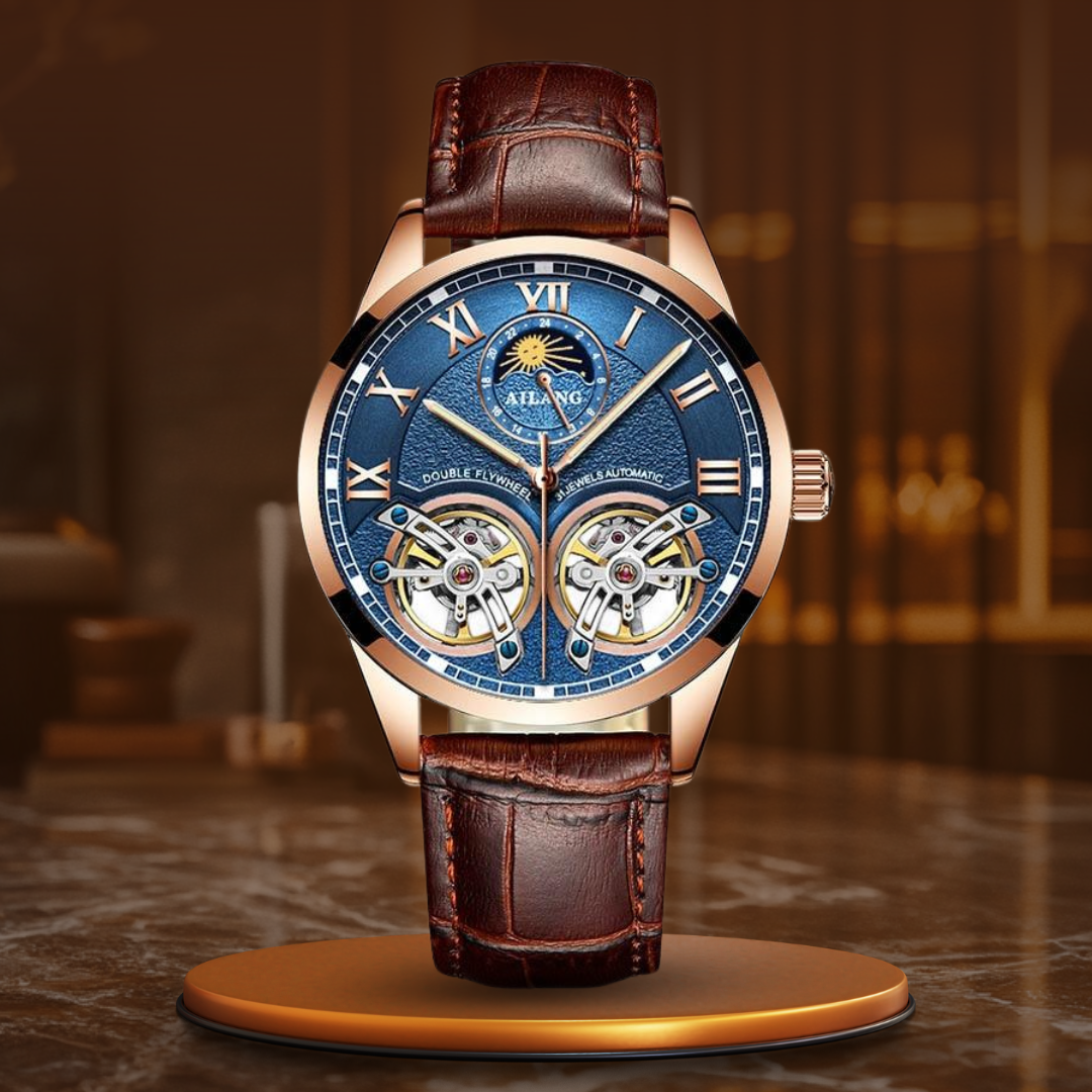 Tourbillon Design™ Mechanical Business Watch™ - Wilson | Last Day 80% Off!