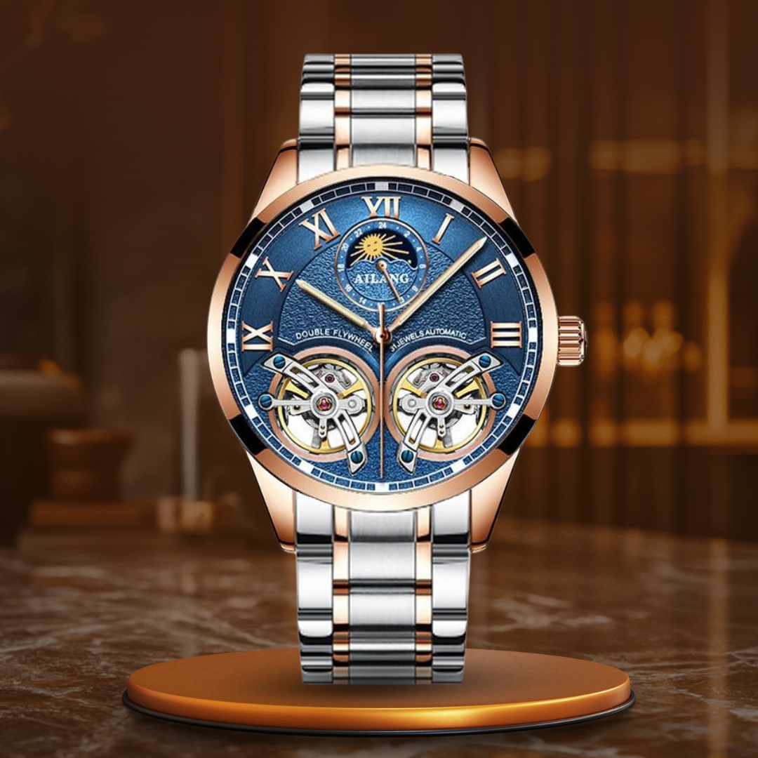 Tourbillon Design™ Mechanical Business Watch™ - Wilson | Last Day 80% Off!