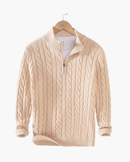 Wilson Verbier Half Zip Sweater Last day 80% off!