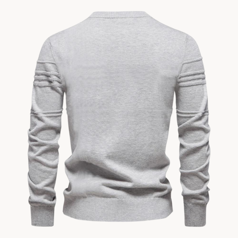 Wilson | Stylish Men's Pullover with Check Design | Last Day 80% Off!