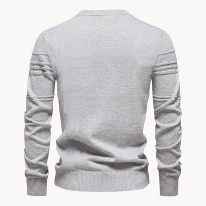 Wilson | Stylish Men's Pullover with Check Design | Last Day 80% Off!