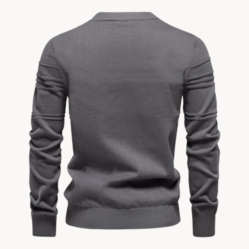 Wilson | Stylish Men's Pullover with Check Design | Last Day 80% Off!