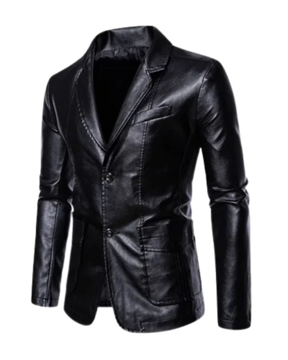 Business Casual Leather Jacket | Last Day 80% Off!