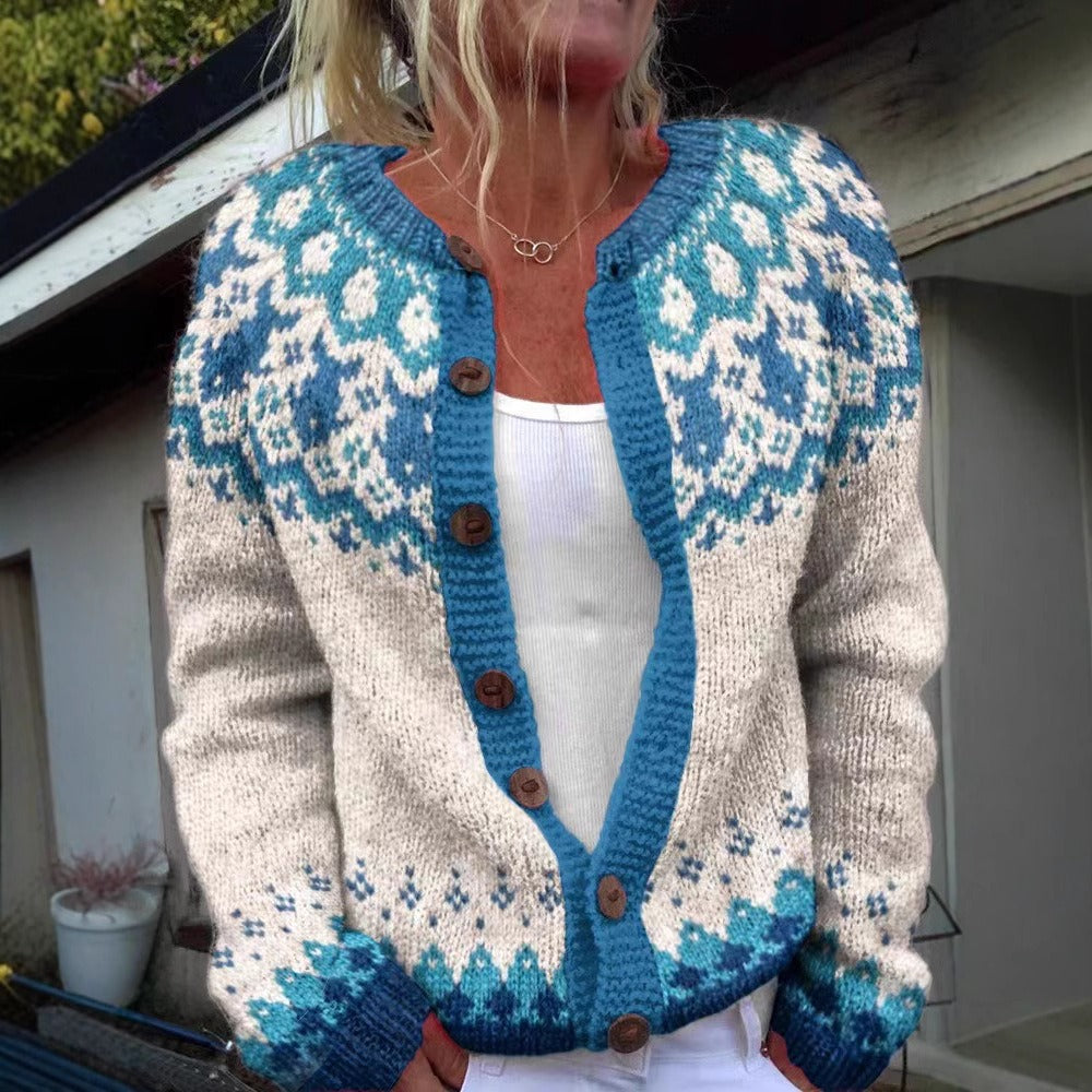 Eva | Vintage Icelandic Handcrafted Cardigan | Last Day 80% Off!