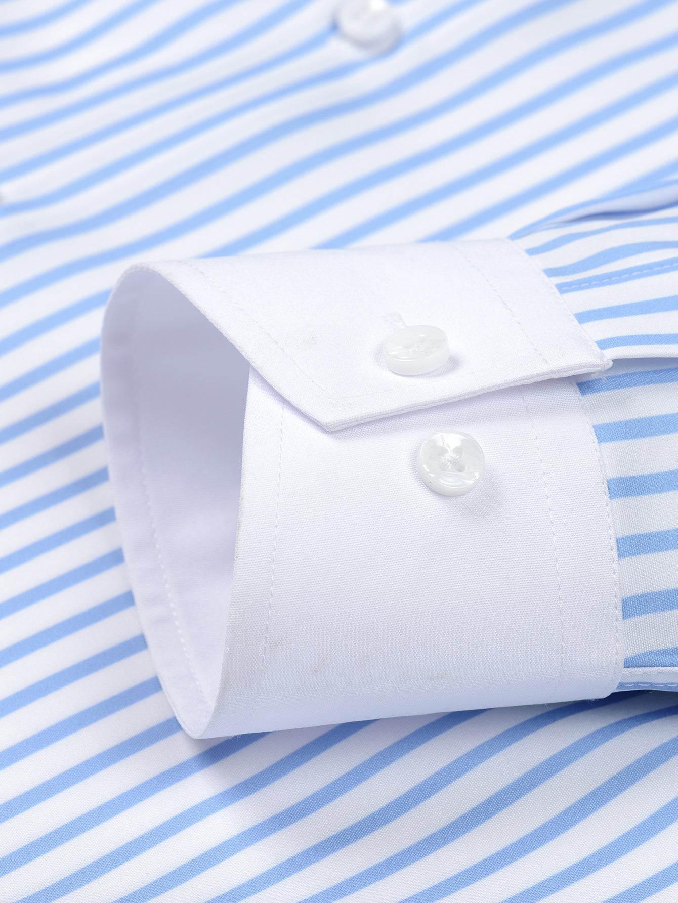 Non-Iron Striped Winchester Shirt & Slim Fit Tapered Trousers | Last day 80% off!