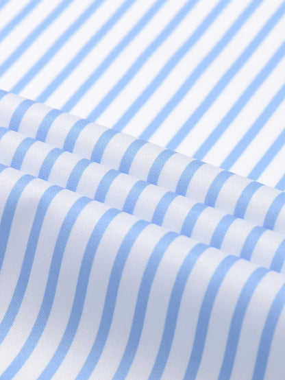 Non-Iron Striped Winchester Shirt & Slim Fit Tapered Trousers | Last day 80% off!